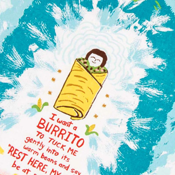 I Want A Burrito Dish Towel - Unique Gift by Blue Q