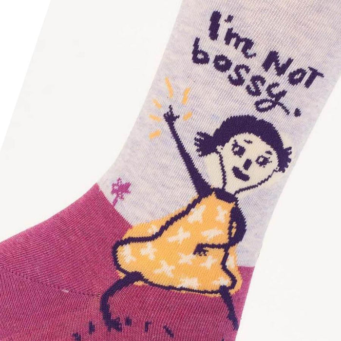 I'm Not Bossy. I'm the Boss. Socks - Unique Gift by Blue Q