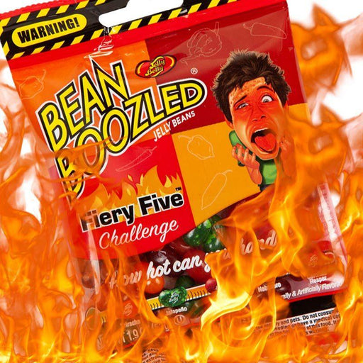 Jelly Belly Bean Boozled Fiery Five - Unique Gift by Nassau Candy