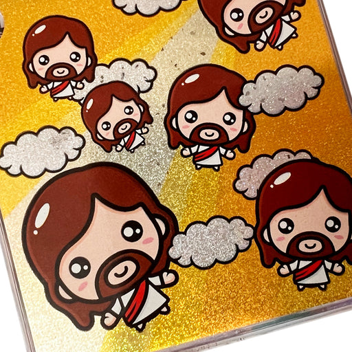 Jesus Heads Into Heaven Water Toss Game - Unique Gift by Exclusive