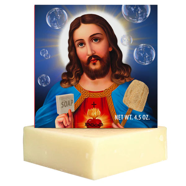 Jesus Is Washing You Soap - Unique Gift by Totally Cheesy