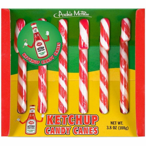 Ketchup Candy Canes - Unique Gift by Archie McPhee