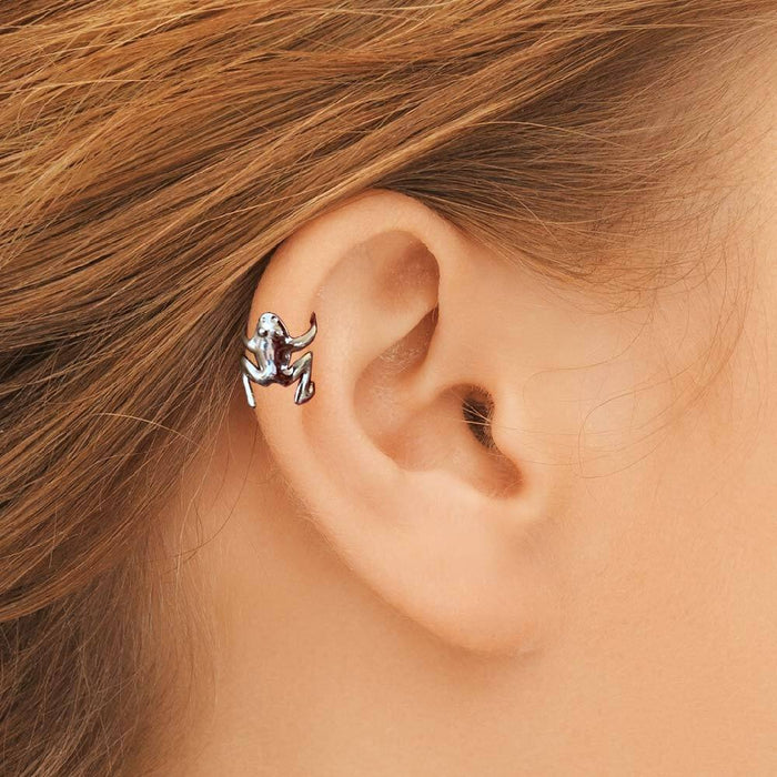 Lucky Tree Frog Ear Cuff - Unique Gift by Exclusive
