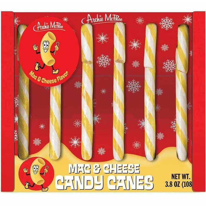 Mac & Cheese Candy Canes - Unique Gift by Archie McPhee