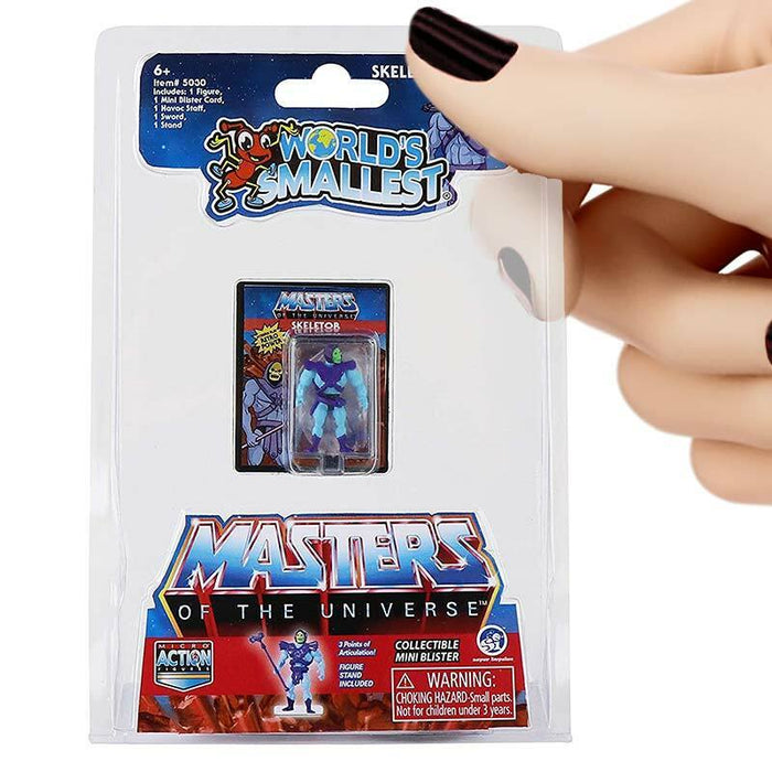 Masters of the Universe Micro Action Figures - Unique Gift by Super Impulse
