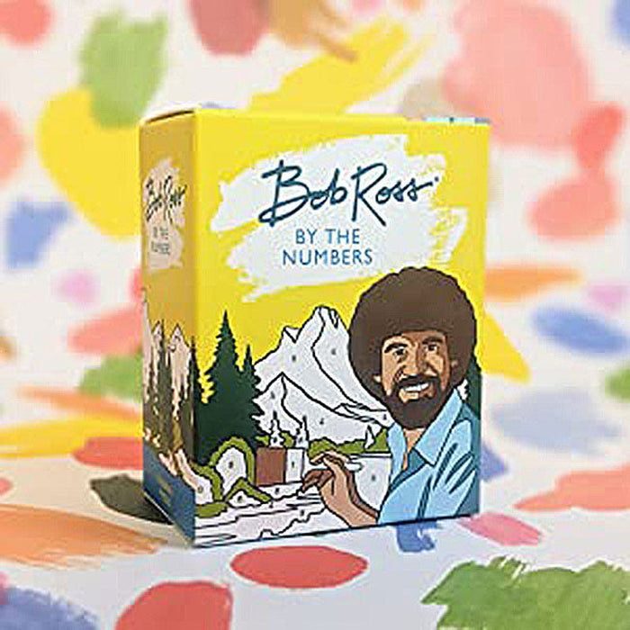Mini Bob Ross By The Numbers Painting Kit - Unique Gift by Running Press