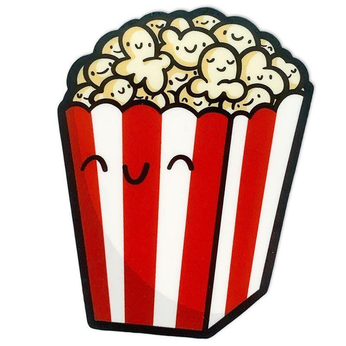 Movie Theater Popcorn Sticker - Unique Gift by Shop Emily M