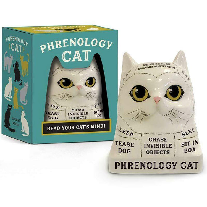 Phrenology Cat - Read Your Cat's Mind! - Unique Gift by Running Press