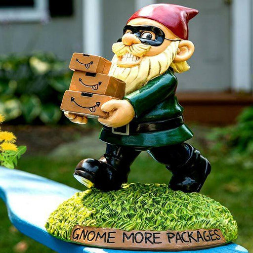 Porch Pirate Garden Gnome - Unique Gift by BigMouth Toys