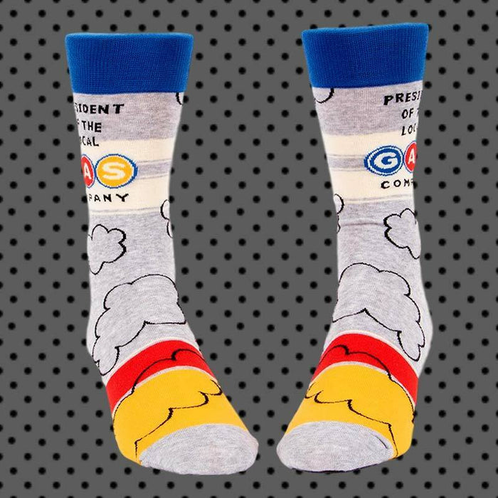 President Of Local Gas Company Men's Socks - Unique Gift by Blue Q