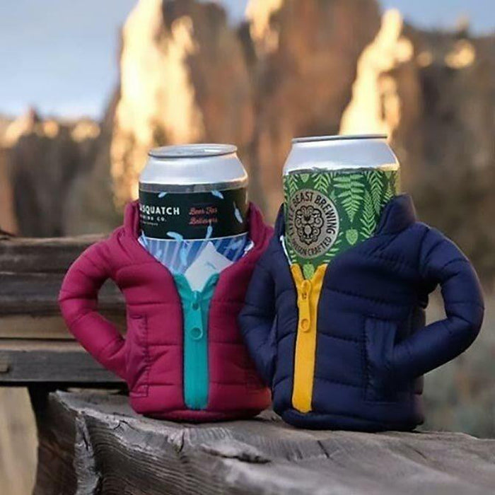 Puffer Jacket Drink Cooler - Unique Gift by Puffin