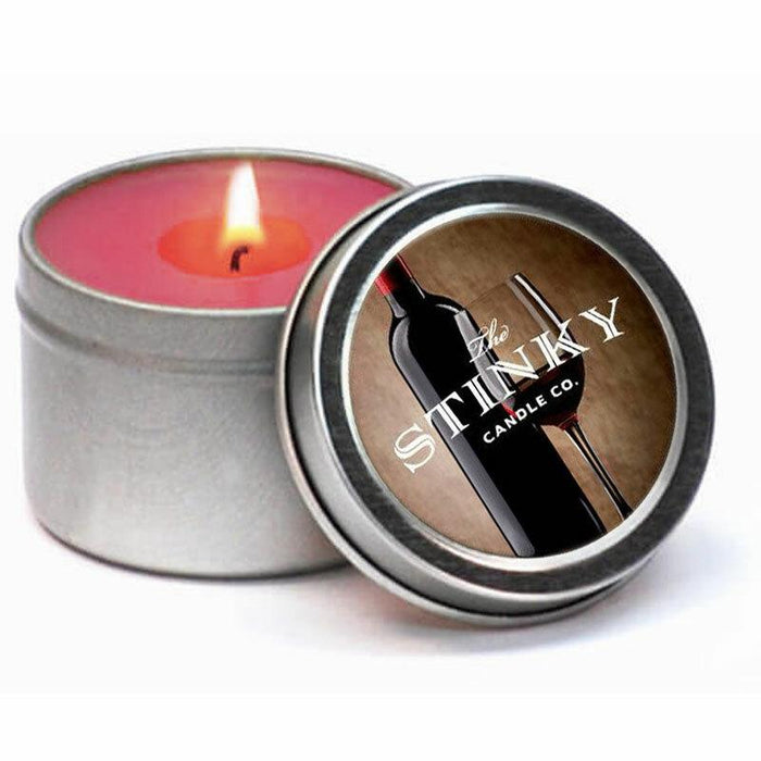 Red Red Wine Candle - Unique Gift by Stinky Candle