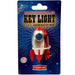 Retro Rocket Ship Keychain with LED + Sound - Unique Gift by Streamline