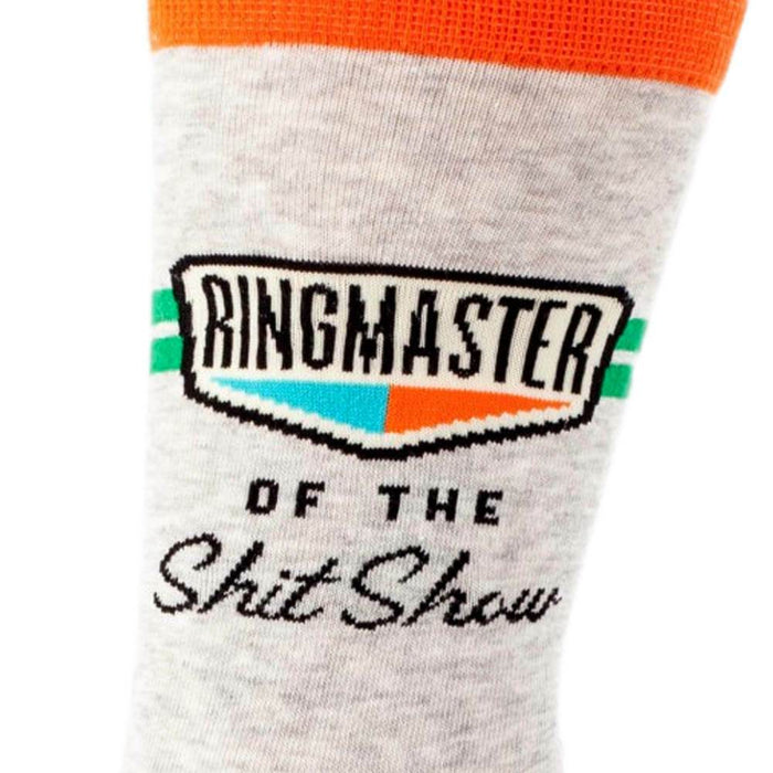 Ringmaster of the Sh*tshow Men's Socks - Unique Gift by Blue Q