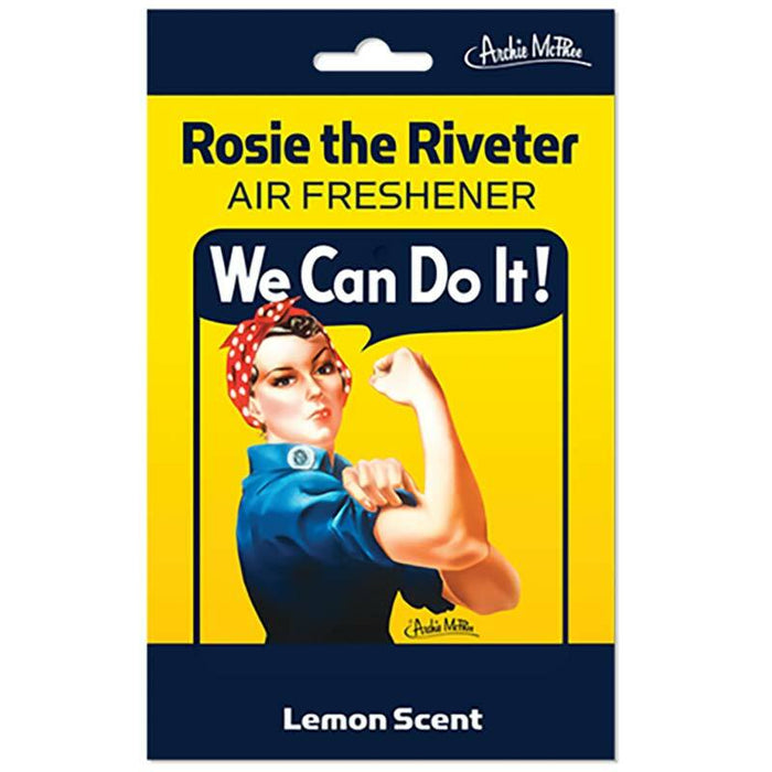 Rosie the Riveter Air Freshener - Unique Gift by Archie McPhee
