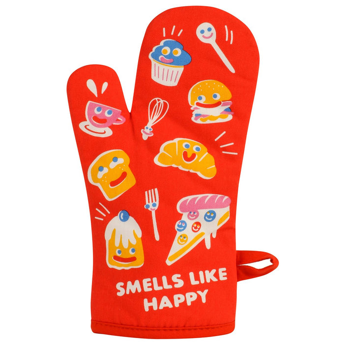 Smells Like Happy Oven Mitt - Unique Gift by Blue Q