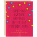 Something Awesome Happened on the Day You Were Born Birthday Card - Unique Gift by Cheeky Kumquat