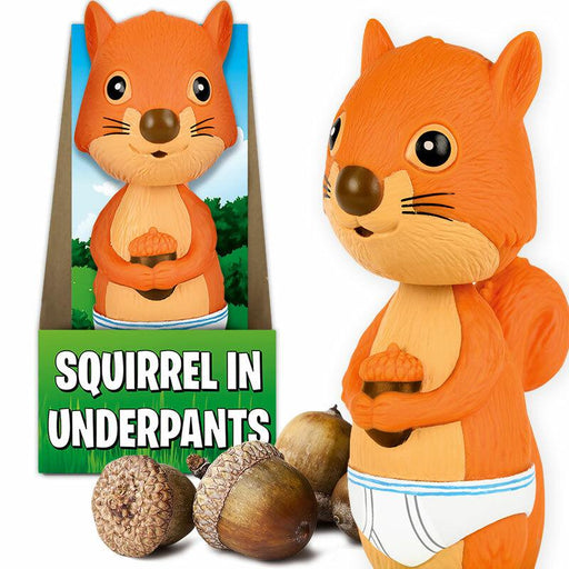 Squirrel in Underpants Bobblehead Nodder - Unique Gift by Archie McPhee