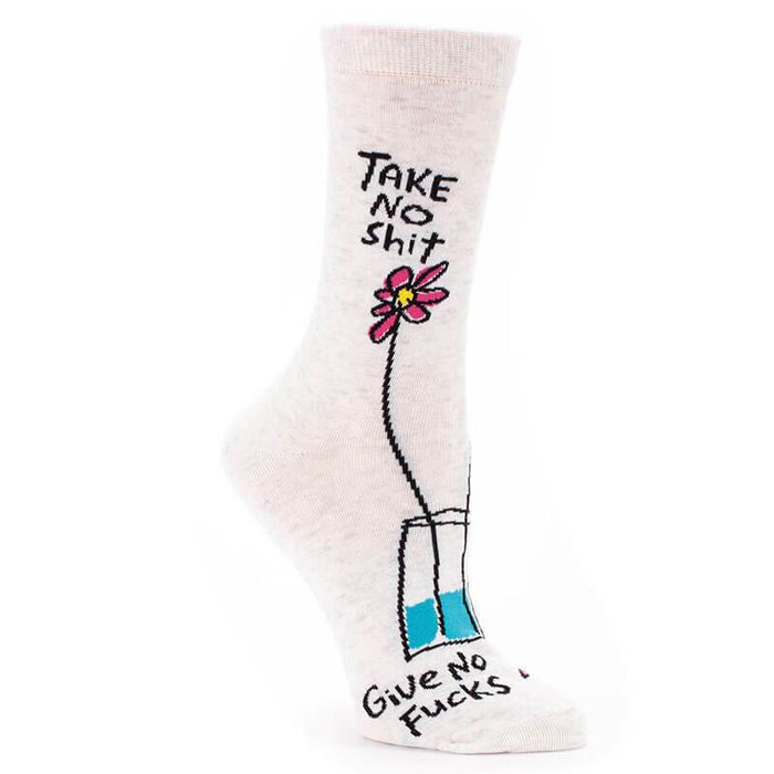 Take No Sh*t, Give No F*cks Socks - Unique Gift by Blue Q