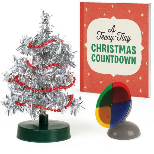 Teeny-Tiny Retro Tinsel Christmas Tree - Unique Gift by Running Press