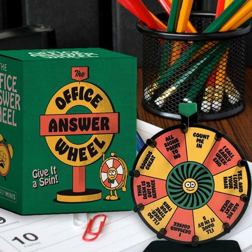 The Office Answer Wheel Decision Maker - Unique Gift by Running Press