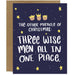 The Other Miracle Of Christmas Christmas Card - Unique Gift by Knotty Cards