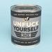 Unf*ck Yourself Before You Wreck Yourself Paint Can Candle - Unique Gift by Whiskey River Soap Co.