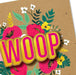 Woop Gold Foil Greeting Card - Unique Gift by Tache