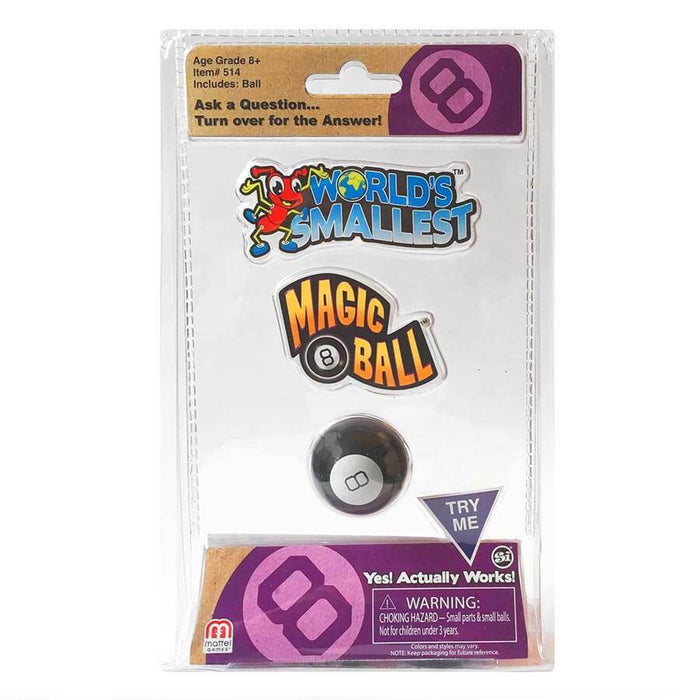 World's Smallest Magic 8 Ball - Unique Gift by Super Impulse