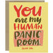 You Are My Human Panic Room Friendship Card - Unique Gift by Emily McDowell & Friends