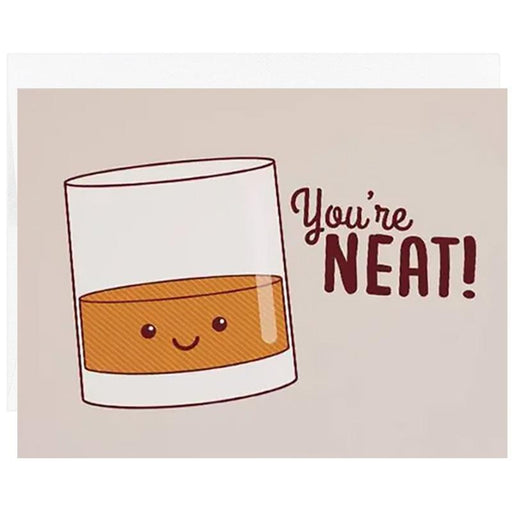 You're Neat Greeting Card - Unique Gift by Tiny Bee Cards