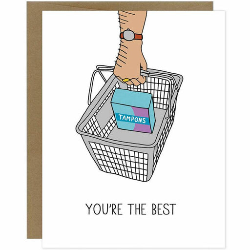 You're the Best Greeting Card - Unique Gift by Unblushing