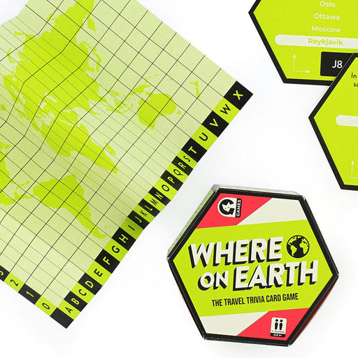 Where On Earth Travel Trivia Card Game