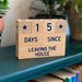 Who's Counting? Daily Living Countdown Blocks - Fred & Friends