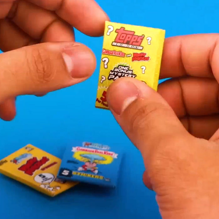World's Smallest Topps Micro Cards Series 1 -Garbage Pail Kids (GPK) and Wacky Packages