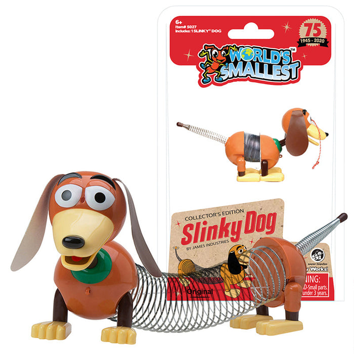World's Smallest Collector's Edition Slinky Dog by Super Impulse