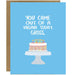 You Came Out Of A Vagina Today. Gross. Birthday Card - Knotty Cards