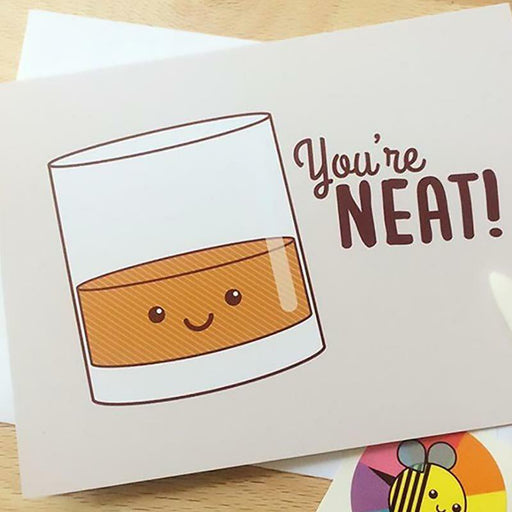 You're Neat Greeting Card - Tiny Bee Cards
