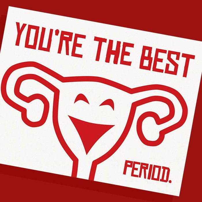 You're The Best Period Card - Warren Tales Greeting Cards
